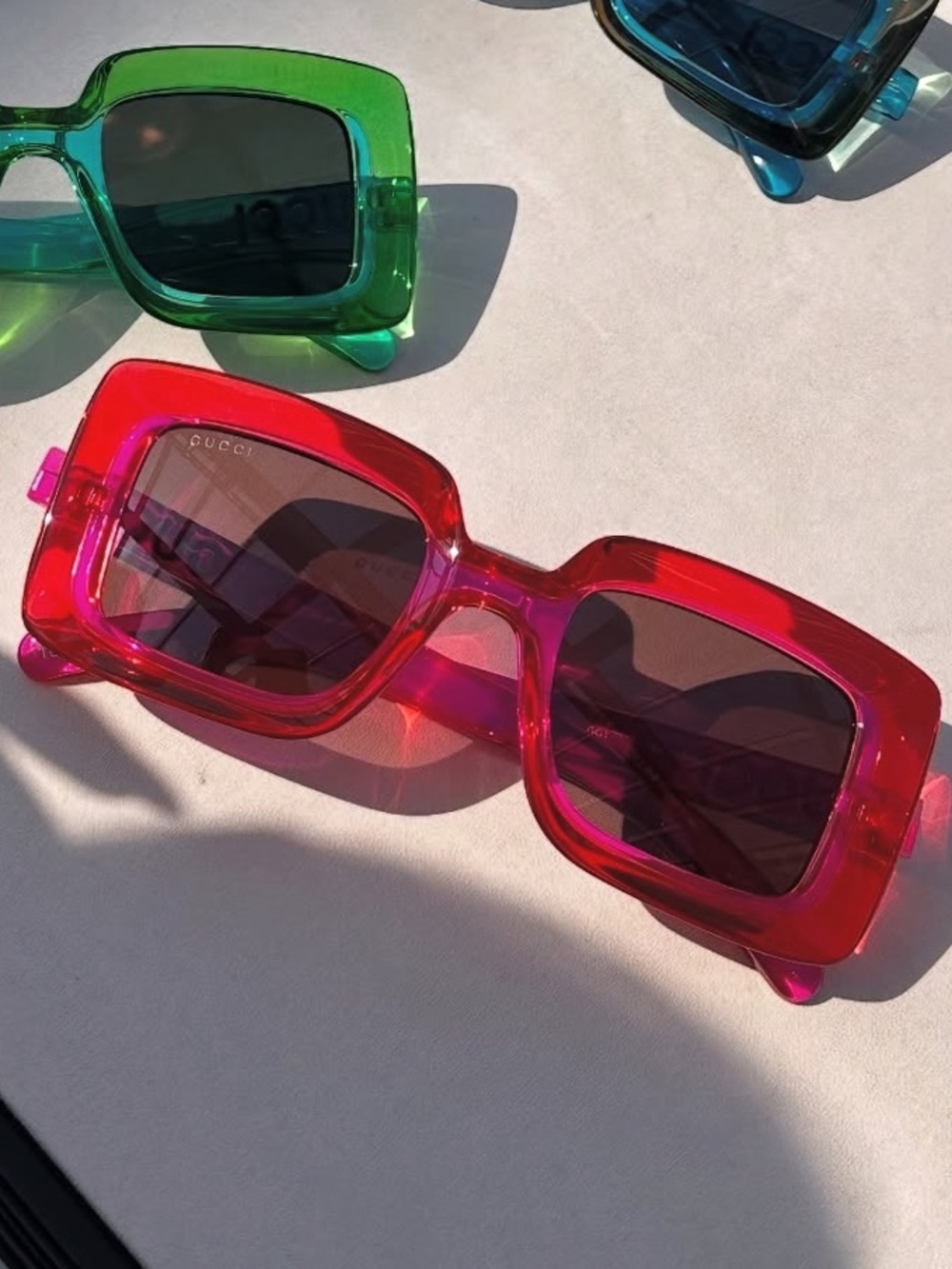 Excluded Gucci Sunglasses, New 340 - Picture 14 of 16
